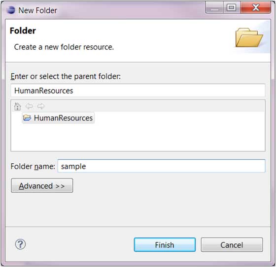 Create New Folder