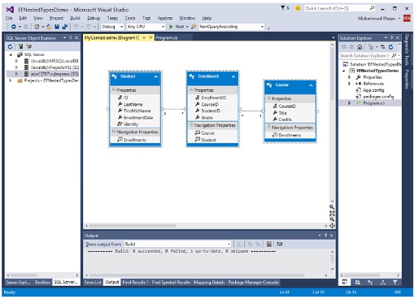 Nested Entity Type