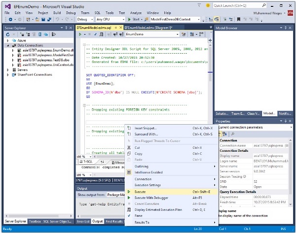 TSql Editor