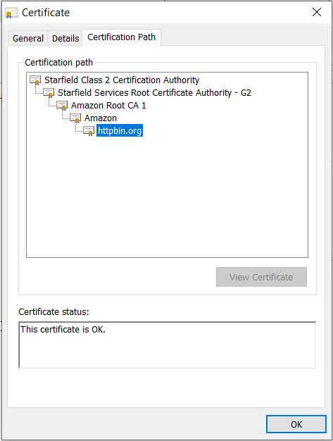 CA Certificate