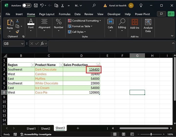 Change the Font Style in Microsoft Excel