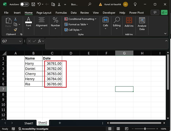 How to Change Date Format in Excel to dd-mm-yyyy