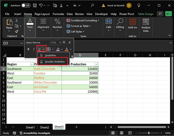 How to Change the Font Style in Microsoft Excel