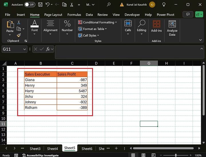 How to Put Parentheses in Excel for Negative Numbers