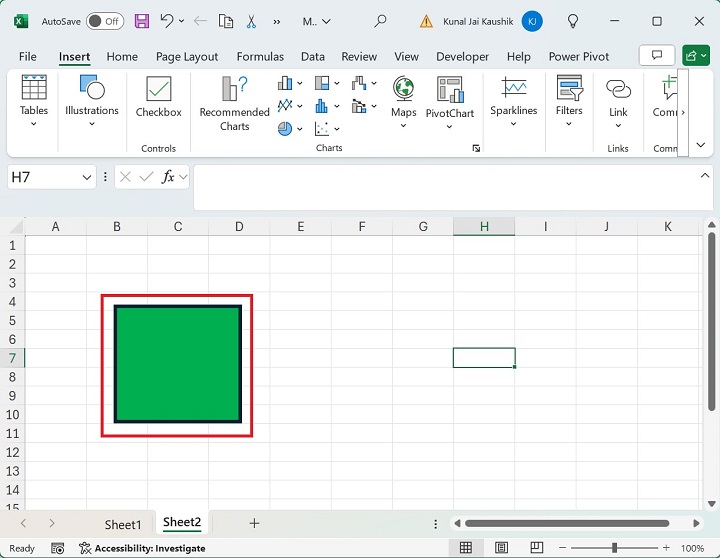 Rectangle Shape Border Wider to 3 points