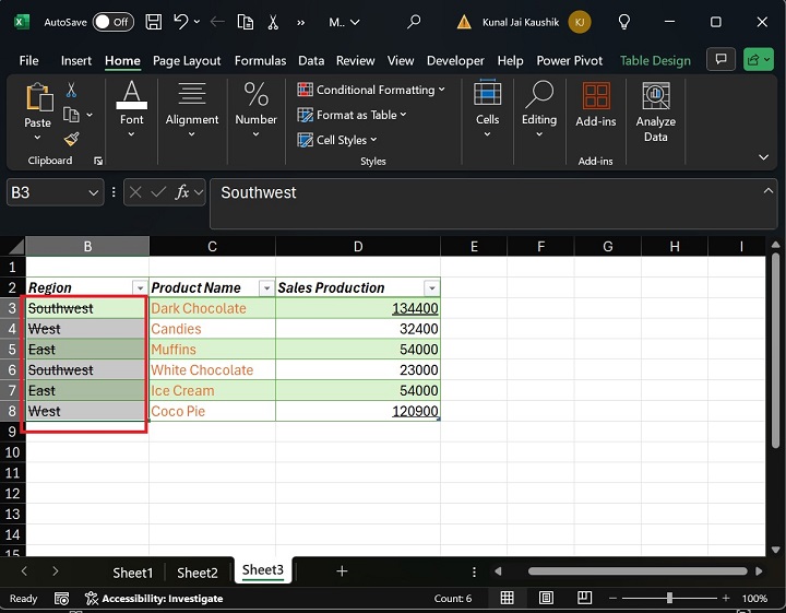 Strikethrough Effects in Excel