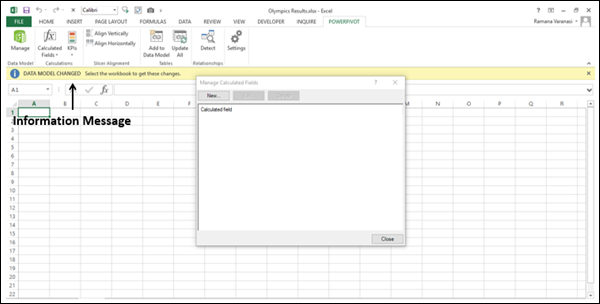 Change Data Model