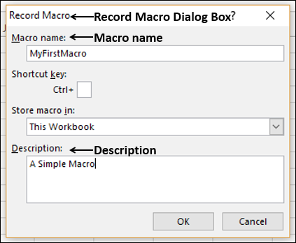 Record Macro