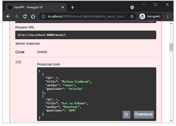 FastAPI CRUD Operations