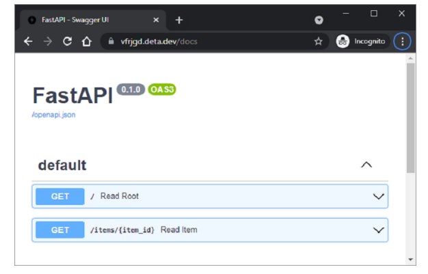 FastAPI Deployment