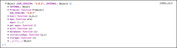 Firebase Data Log