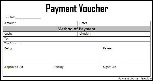 Payment Voucher