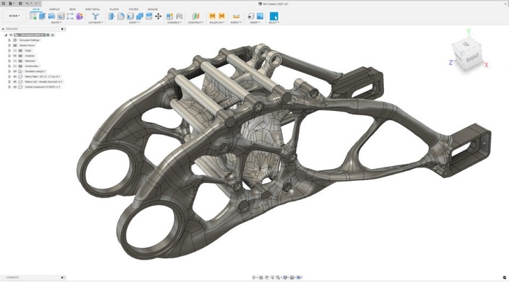 Autodesk Fusion 360 with Generative Design