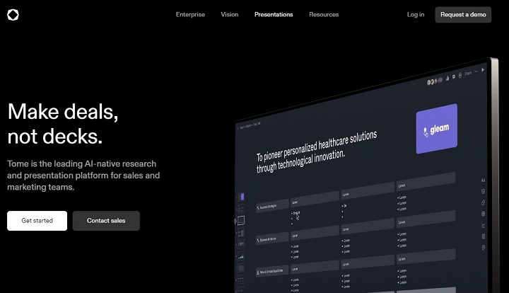 Tome AI: AI-Powered Presentation Creation