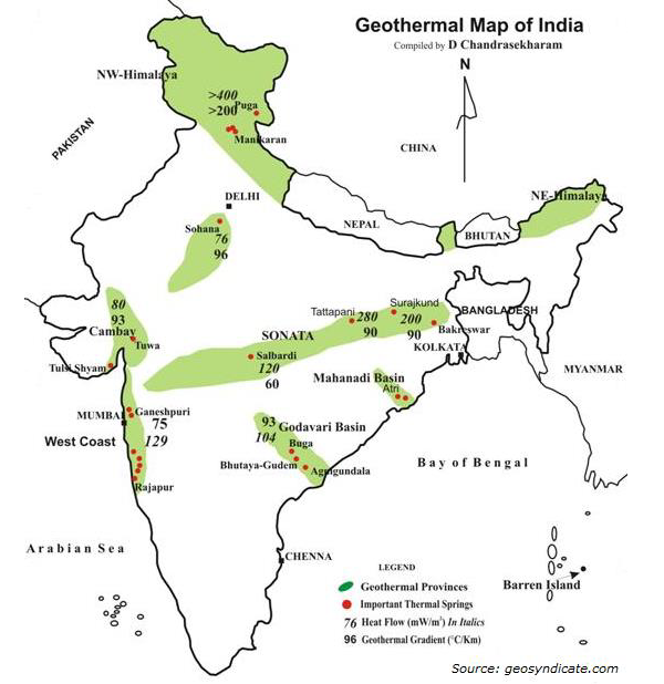 Geothermal Map