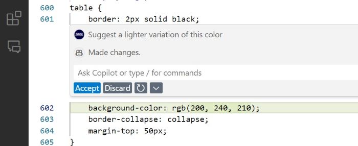 css color suggesting