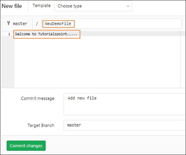 GitLab Create File