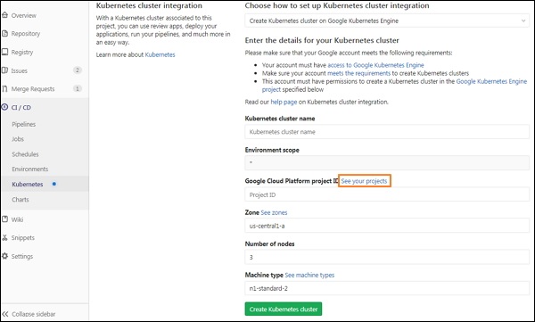 GitLab Usage of CI