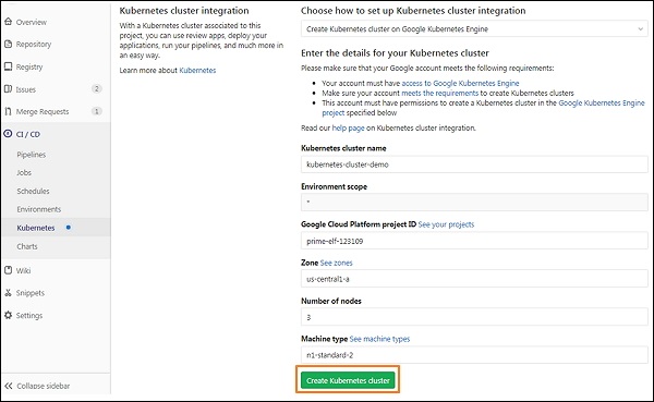 GitLab Usage of CI