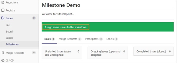 GitLab Milestone