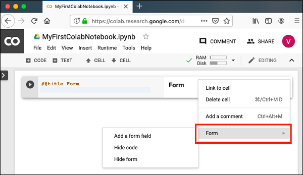 Adding Form Fields