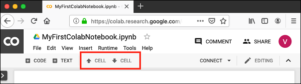 Changing Cell Order