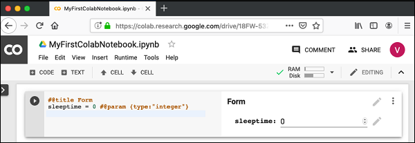 Form Field Type