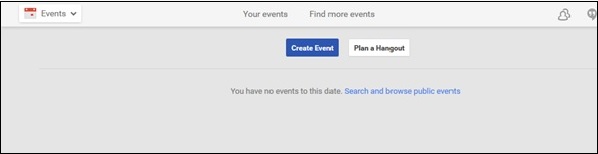 Events Page