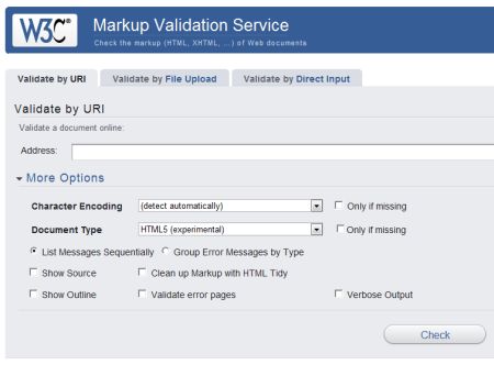 W3C Markup Validation