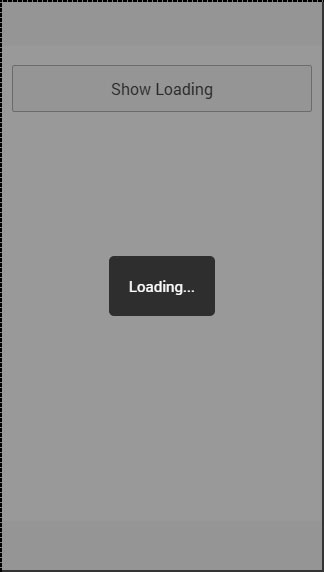 Ionic Loading Show