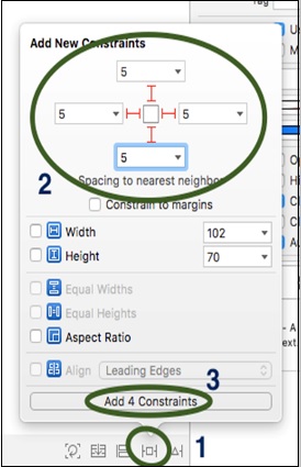 Adding Constraints to Stack