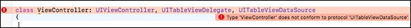 Xcode Error