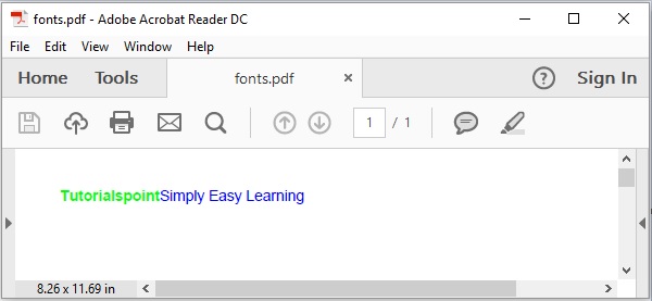 Fonts