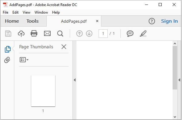 Add PDF Input