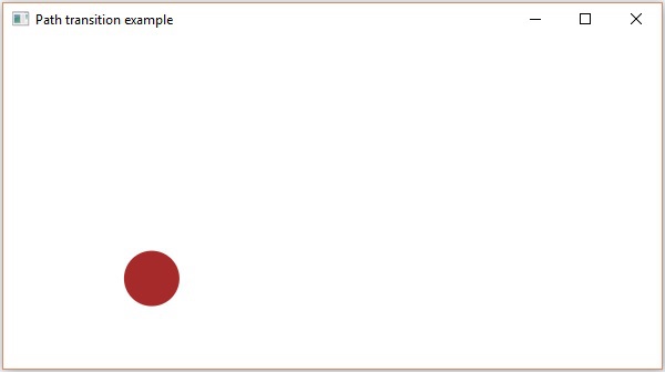 Path Transition Example