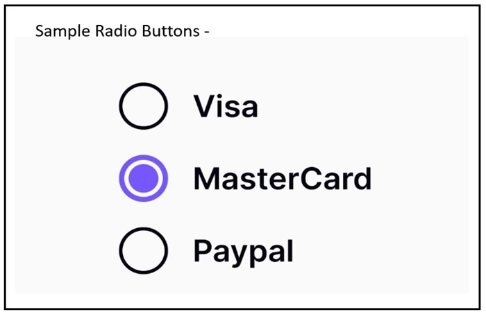 JavaFX Radio Button