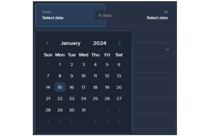 JavaFX DatePicker