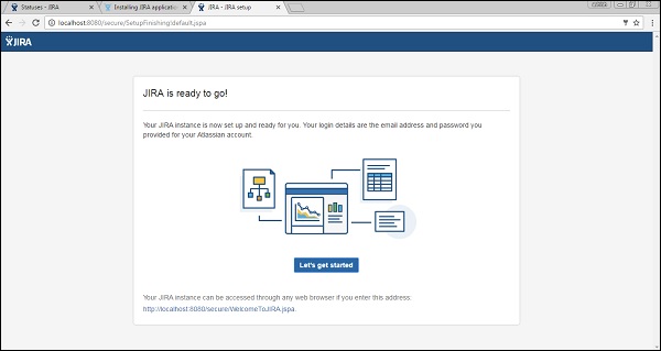 JIRA is ready