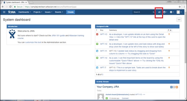 System Dashboard