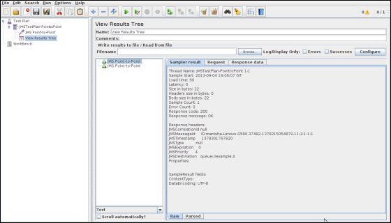 JMS PTP Test Output1