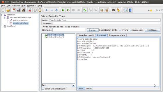 JMS PTP Test Output2