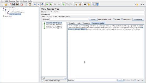 WS Response Data