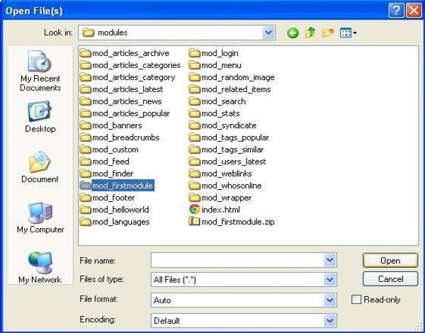 Joomla Create Modules