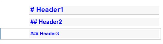  Markdown Cells Three Levels