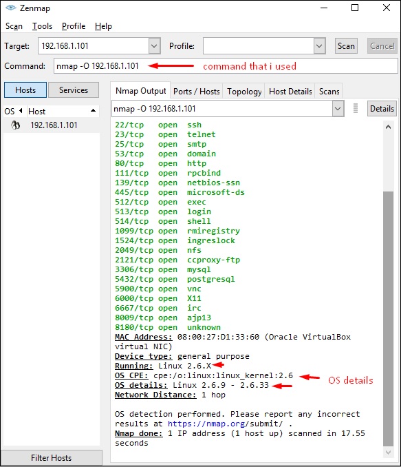 Nmap Output