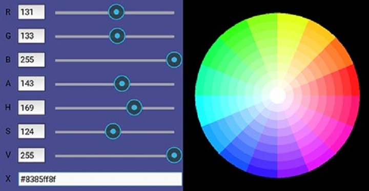 Kivy Color Wheel