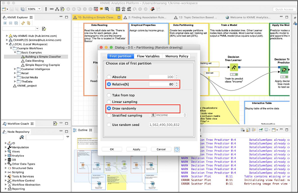 Partitioning