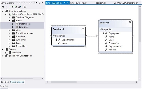 LINQ to SQL