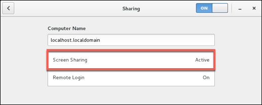 Screen Sharing