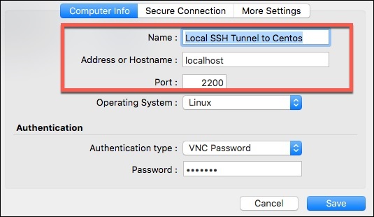 SSH Tunnel